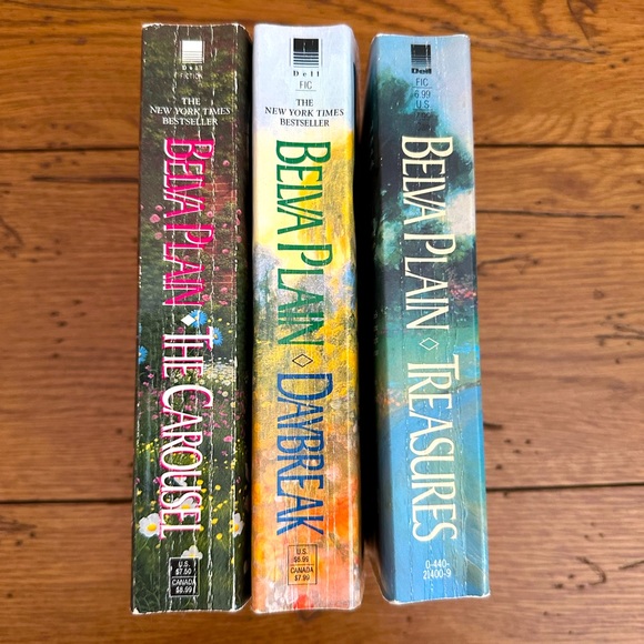 Belva Plain Romance Novel Lot - 3 Paperback Books - Picture 4 of 6